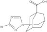 3-(3-Bromo-1H-1,2,4-triazol-1-yl)tricyclo[3.3.1.13,7]decane-1-carboxylic acid