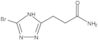 5-Bromo-1H-1,2,4-triazole-3-propanamide