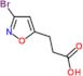 3-(3-bromo-1,2-oxazol-5-yl)propanoic acid