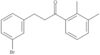 1-Propanone, 3-(3-bromophenyl)-1-(2,3-dimethylphenyl)-