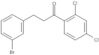 1-Propanone, 3-(3-bromophenyl)-1-(2,4-dichlorophenyl)-