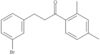 1-Propanone, 3-(3-bromophenyl)-1-(2,4-dimethylphenyl)-