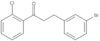 1-Propanone, 3-(3-bromophenyl)-1-(2-chlorophenyl)-