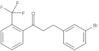 1-Propanone, 3-(3-bromophenyl)-1-[2-(trifluoromethyl)phenyl]-