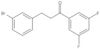 1-Propanone, 3-(3-bromophenyl)-1-(3,5-difluorophenyl)-