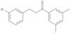 1-Propanone, 3-(3-bromophenyl)-1-(3,5-dimethylphenyl)-