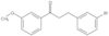 1-Propanone, 3-(3-bromophenyl)-1-(3-methoxyphenyl)-