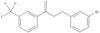 1-Propanone, 3-(3-bromophenyl)-1-[3-(trifluoromethyl)phenyl]-