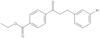 Ethyl 4-[3-(3-bromophenyl)-1-oxopropyl]benzoate