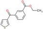 ethyl 3-(thiophene-3-carbonyl)benzoate