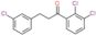 1-Propanone, 3-(3-chlorophenyl)-1-(2,3-dichlorophenyl)-