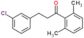 1-Propanone, 3-(3-chlorophenyl)-1-(2,6-dimethylphenyl)-