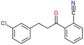 2-[3-(3-chlorophenyl)propanoyl]benzonitrile