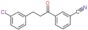 3-[3-(3-Chlorophenyl)-1-oxopropyl]benzonitrile