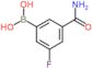 (3-carbamoyl-5-fluoro-phenyl)boronic acid