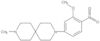 3-(3-Methoxy-4-nitrophenyl)-9-methyl-3,9-diazaspiro[5.5]undecane