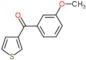 (3-methoxyphenyl)-(3-thienyl)methanone