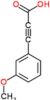 3-(3-methoxyphenyl)prop-2-ynoic acid