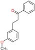 3-(3-methoxyphenyl)-1-phenylpropan-1-one