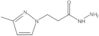 3-Methyl-1H-pyrazole-1-propanoic acid hydrazide