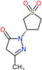 2-(1,1-dioxidotetrahydrothiophen-3-yl)-5-methyl-2,4-dihydro-3H-pyrazol-3-one