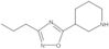 3-(3-Propyl-1,2,4-oxadiazol-5-yl)piperidine