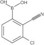 B-(3-Chloro-2-cyanophenyl)boronic acid