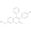 2H-1-Benzopyran-2-one, 3-(4-bromophenyl)-7-methoxy-4-phenyl-