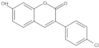 3-(4-Chlorophenyl)-7-hydroxy-2H-1-benzopyran-2-one