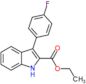 ethyl 3-(4-fluorophenyl)-1H-indole-2-carboxylate