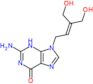 2-amino-9-[4-hydroxy-3-(hydroxymethyl)but-2-en-1-yl]-3,9-dihydro-6H-purin-6-one