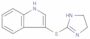 3-[(4,5-Dihydro-1H-imidazol-2-yl)thio]-1H-indole