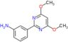 3-(4,6-dimethoxypyrimidin-2-yl)aniline