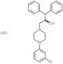 1-Piperazineethanol, 4-(3-chlorophenyl)-α-(diphenylmethyl)-, hydrochloride (1:2)