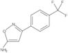 3-[4-(Trifluoromethyl)phenyl]-5-isoxazolamine