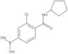 B-[3-Chloro-4-[(cyclopentylamino)carbonyl]phenyl]boronic acid