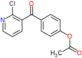 [4-(2-chloropyridine-3-carbonyl)phenyl] acetate