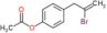 [4-(2-bromoprop-2-enyl)phenyl] acetate