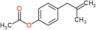 [4-(2-methylprop-2-enyl)phenyl] acetate