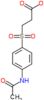 3-{[4-(acetylamino)phenyl]sulfonyl}propanoate