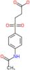 3-[[4-(Acetylamino)phenyl]sulfonyl]propanoic acid