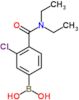 [3-chloro-4-(diethylcarbamoyl)phenyl]boronic acid