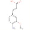 2-Propenoic acid, 3-(4-amino-3-methoxyphenyl)-