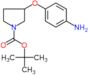 tert-butyl 3-(4-aminophenoxy)pyrrolidine-1-carboxylate