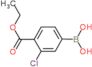 [3-chloro-4-(ethoxycarbonyl)phenyl]boronic acid