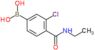 [3-chloro-4-(ethylcarbamoyl)phenyl]boronic acid