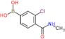 [3-chloro-4-(methylcarbamoyl)phenyl]boronic acid