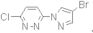 3-(4-bromo-1H-pyrazol-1-yl)-6-chloropyridazine