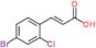 (2E)-3-(4-Bromo-2-chlorophenyl)acrylic acid