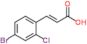 3-(4-Bromo-2-chlorophenyl)-2-propenoic acid